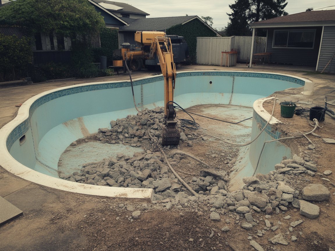 Pool Demolition Sacramento